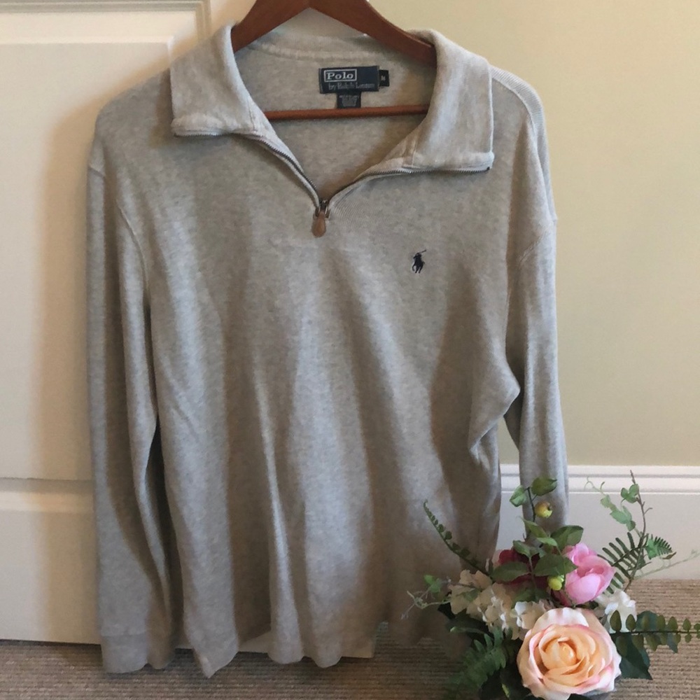 Polo by Ralph Lauren Gray Sweater